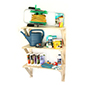 Contents:- 3 x boxes = 12 x slats (shelf), 6 x wall brackets (support)<br/>
Keeps all the garden equipment neat and easy to access.
